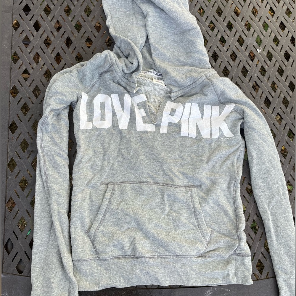 Gray VS Pink Hoodie